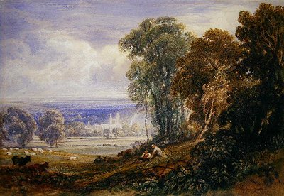 Byland Abbey by Anthony Vandyke Copley Fielding