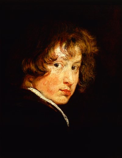 Self-portrait at sixteen by Anthony van Dyck