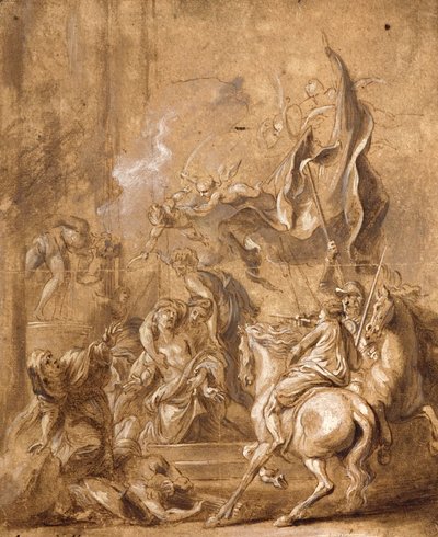The Conversion of Saul by Anthony van Dyck
