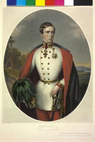 Emperor Franz Joseph I of Austria by Anton Einsle