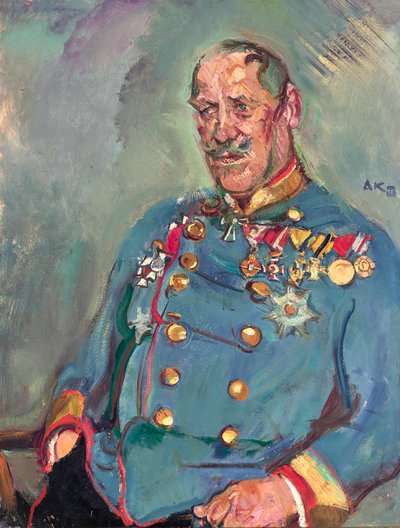 General Gottfried Seibt von Ringenhart by Anton Kolig