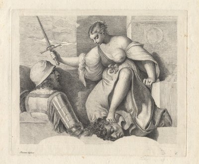 Justice Judith by Anton Maria Zanetti