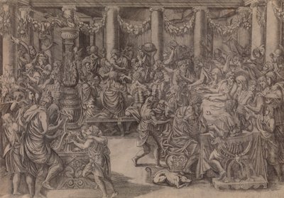 Banquet of Scipio, 1543 by Antonio Fantuzzi