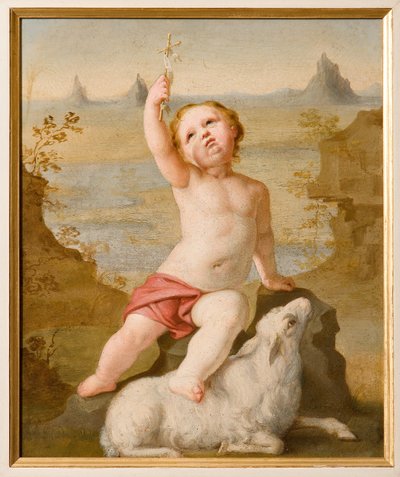 Infant St. John by Antonio Simonazzi