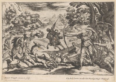Deer Hunt by Antonio Tempesta