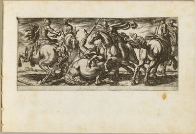 Six Cavalrymen in Combat by Antonio Tempesta