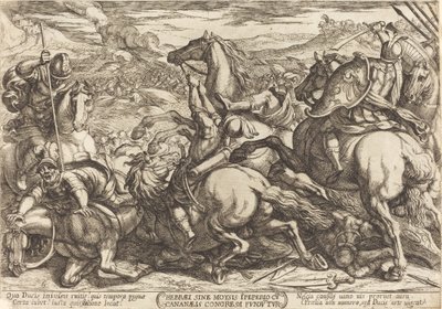 The Hebrews Defeat the Canaanites by Antonio Tempesta
