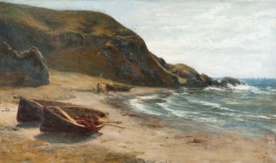 Coast Scene by Archibald David Reid