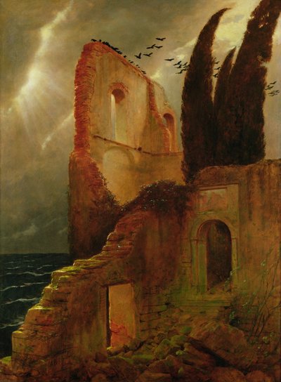 Ruin by the Sea by Arnold Böcklin