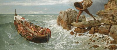 Odysseus and Polyphemus by Arnold Böcklin