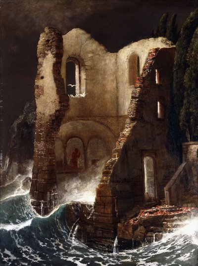 The Chapel, 1898 by Arnold Böcklin