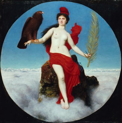 The Freedom Helvetia by Arnold Böcklin