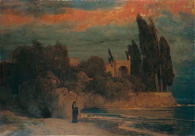 Villa by the Sea by Arnold Böcklin