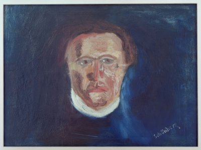 Portrait of a Man by Arnold Schönberg