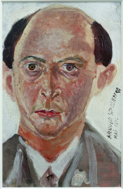 Self-Portrait by Arnold Schönberg