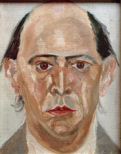 Self-Portrait by Arnold Schönberg