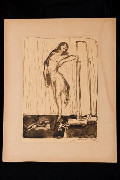 Female Nude by Aroldo Bonzagni