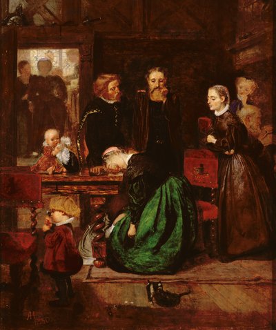 The Lie by Arthur Boyd Houghton