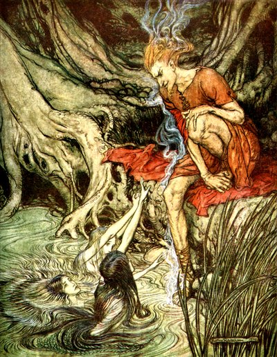 The Rhinegold by Arthur Rackham