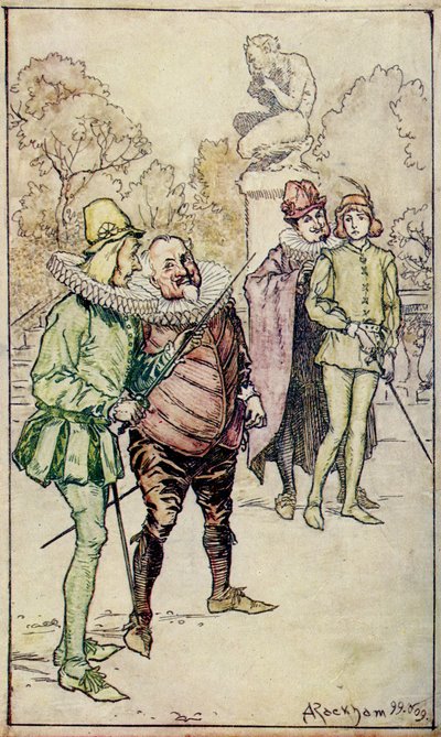 Timon of Athens by William Shakespeare by Arthur Rackham