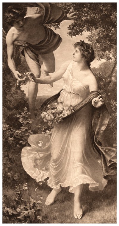 Flora and Zephyr by Arthur Trevethin Nowell