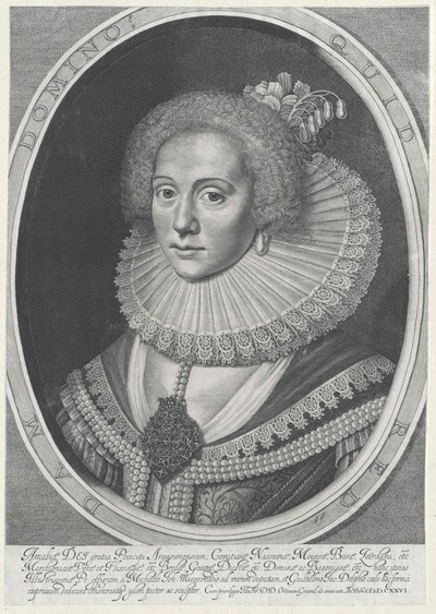 Amalie Countess of Solms-Braunfels by Artist Unknown