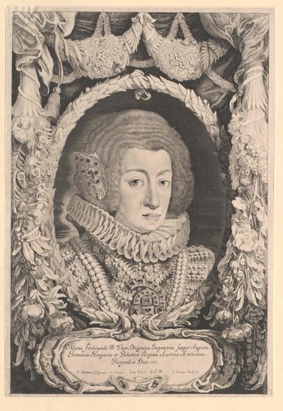 Infanta of Spain Maria Anna by Artist Unknown