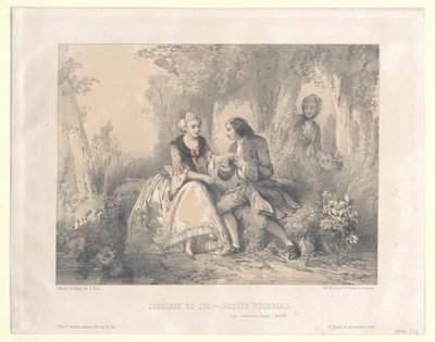 Jean Jacques Rousseau by Artist Unknown
