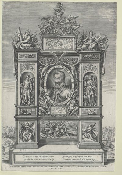 King of France Henry IV by Artist Unknown