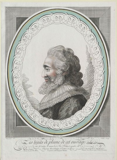 King of France Henry IV by Artist Unknown