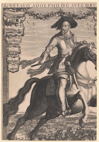 King Gustavus Adolphus of Sweden by Artist Unknown