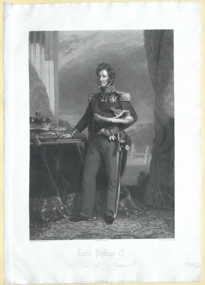 King of the French Louis Philipp by Artist Unknown