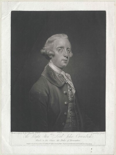 Lord John Cavendish by Artist Unknown