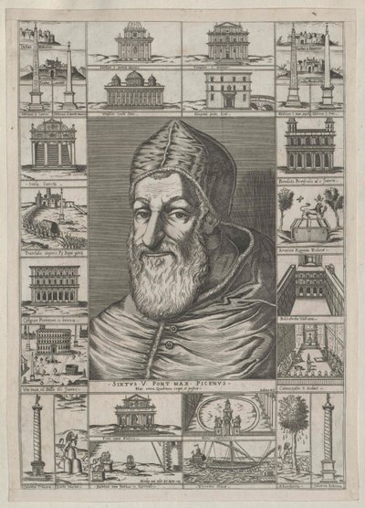 Pope Sixtus V by Artist Unknown