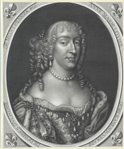 Princess Anne Marie Louise of Orléans by Artist Unknown