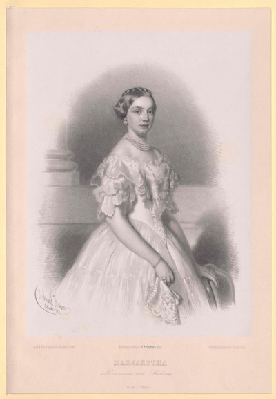 Princess Margaret of Saxony by Artist Unknown