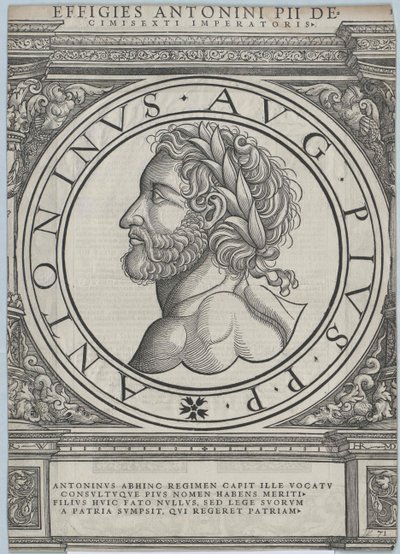 Roman Emperor Antoninus Pius by Artist Unknown