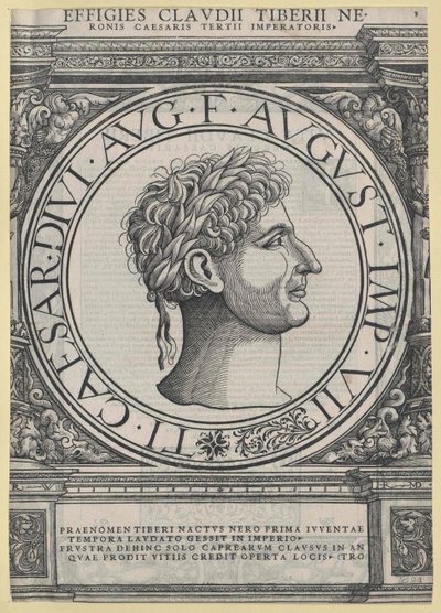 Roman Emperor Tiberius by Artist Unknown