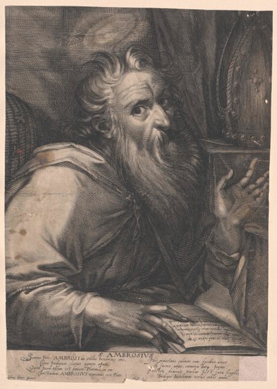 Saint Ambrose of Milan by Artist Unknown