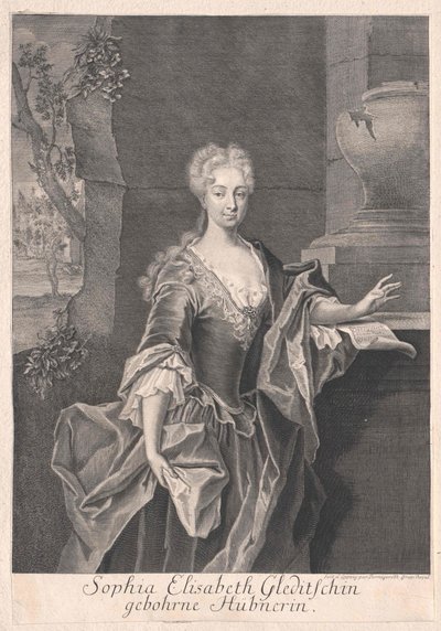 Sophia Elisabeth Huebner by Artist Unknown