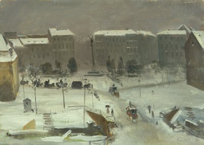 The Belle-Alliance Square in Berlin, 1870 by Ascan Lutteroth