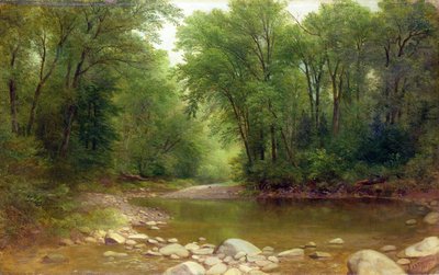 A Catskill Stream by Asher Brown Durand