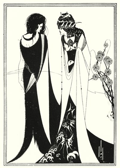 John and Salome by Aubrey (after) Beardsley