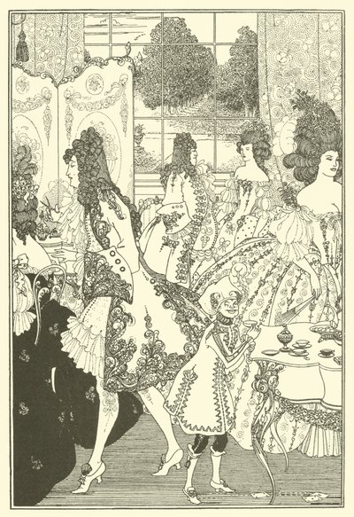 The Rape of the Lock by Aubrey (after) Beardsley