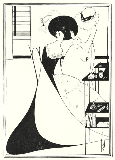 The Toilette of Salome (engraving) by Aubrey (after) Beardsley