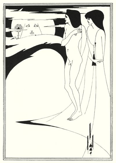 The Woman in the Moon by Aubrey (after) Beardsley