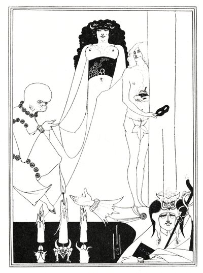 Enter Herodias by Aubrey Beardsley