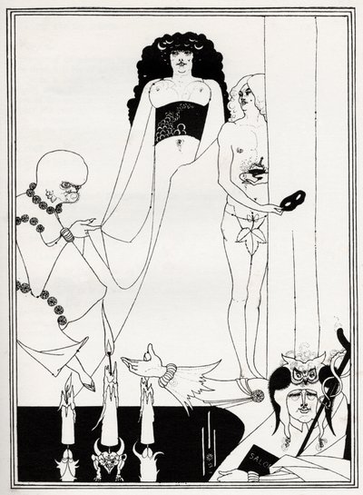 Enter Herodias by Aubrey Beardsley