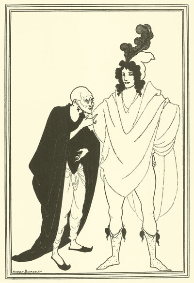 Examination of the Herald by Aubrey Beardsley