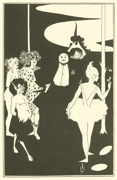 Frontispiece, Plays by John Davidson, 1893 by Aubrey Beardsley